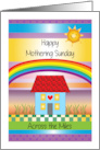 Across the Miles Mothering Sunday to Mum card