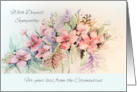 Sympathy for Loss During Coronavirus Flowers card