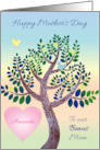 Custom OUR Bonus Mom Mother’s Day Tree Heart card