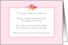 Congratulations to Bride from Mother Flowers card