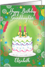 25 Birthday For Granddaughter card