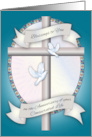 Anniversary Consecrated Religious Life Cross Doves card