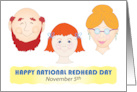 National Redhead Day November 5 Cartoon card