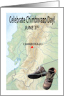 Chimborazo Day Ecuador Inactive Volcano June 3 card