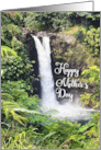 Rainbow Falls Happy Mother’s Day card