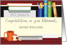 Custom Congratulations Retirement 50 Years Publishing card