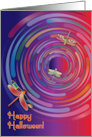 Dragonfly Halloween card