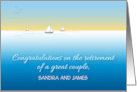 Custom Congratulations Retirement For Couple card