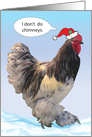 Christmas, Money Enclosed, Rooster card