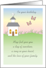 Birthday To Sunday School Teacher Church card
