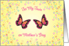 Mother’s Day, to my Twin, butterflies card