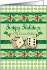 Business Christmas to Casino Buddy, Dice card