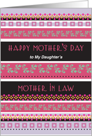 Mother’s Day to Daughter’s Mother in Law card