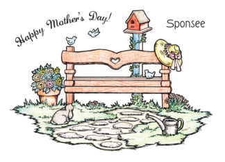 Mother's Day to Sponsee, country garden