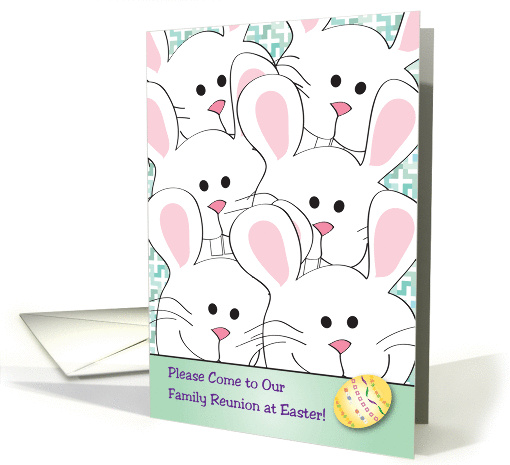 Invitation to Family Reunion at Easter card (1031115)