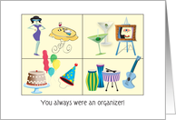 Business to Organizer of Events card