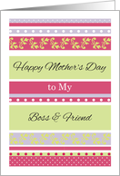 Business, Mother’s Day for Boss card