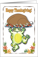 Thanksgiving, Frog...