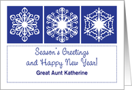 Customized Season’s Greetings for any Relation card
