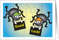 Good Luck, Spider theme card