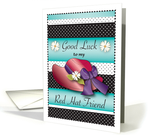 Good Luck for Red Hat Friend card (1100044)