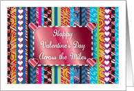 Happy Valentine’s Day, Across the Miles card