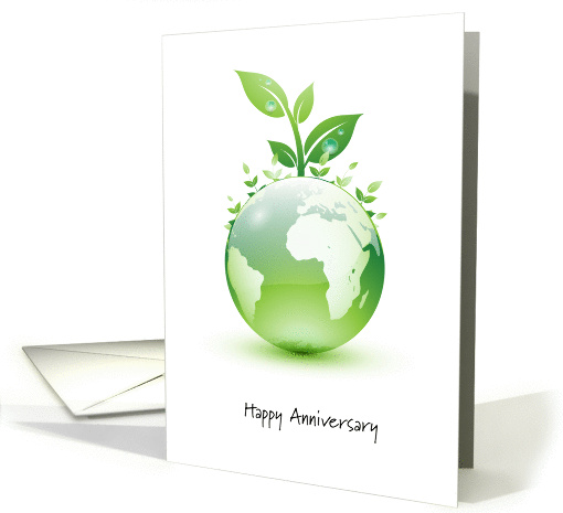 Happy Anniversary on Earth Day card (1204216)