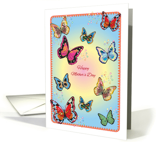 Mother's Day, butterfly theme card (1226414)