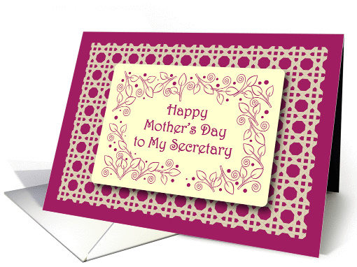 Happy Mother's Day, Secretary card (1232980)