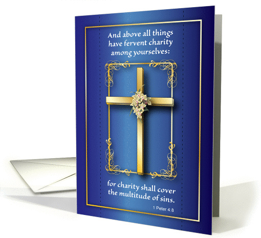 Father's Day, Religious, verse, bookmark card (1238020)