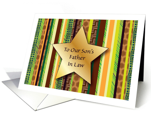 Father's Day, Son's Father In Law, star card (1238088)