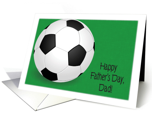 Father's Day, to Dad, Soccer sport theme card (1239000)