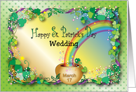 Congratulations St Patrick’s Day Wedding card