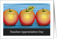 Teacher Appreciation Day, May 5th card