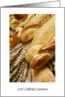 Lammas Lughnasadh Holiday Harvest Bread card