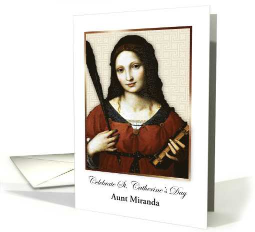 St. Catherine's Day, custom card (1311980)