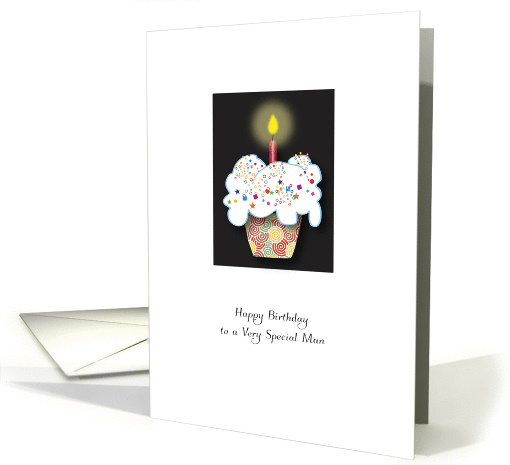 Birthday for Sperm Donor, cupcake card (1320926)