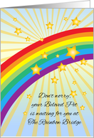 Pet Sympathy, Rainbow Bridge card
