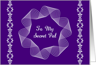 Secret Pal Friendship card