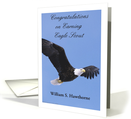 Custom Eagle Scout Congratulations card (1330122)