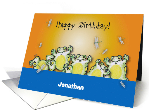 Personalized Birthday for Child, from all of us card (1338694)