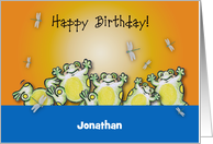 Personalized Birthday for Child, from all of us card