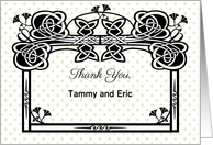 Custom Thank You for Invitation card