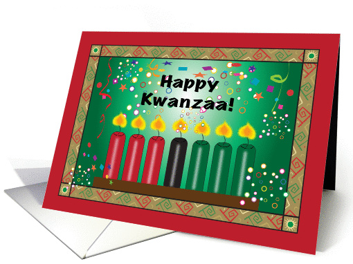 Kwanzaa for Valued Vendor/Supplier card (1345472)