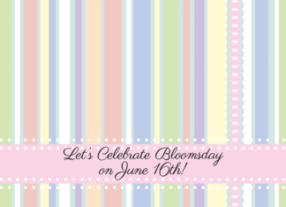 Bloomsday Holiday, June 16th, blank