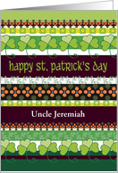 Custom Name St Patrick’s Day card