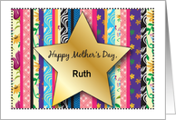 Custom Name Son’s Mother in Law Mother’s Day card