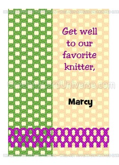 Custom Name Get Well...