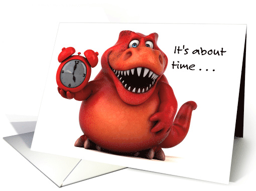 Feel Better, Dinosaur, Clock card (1368228)