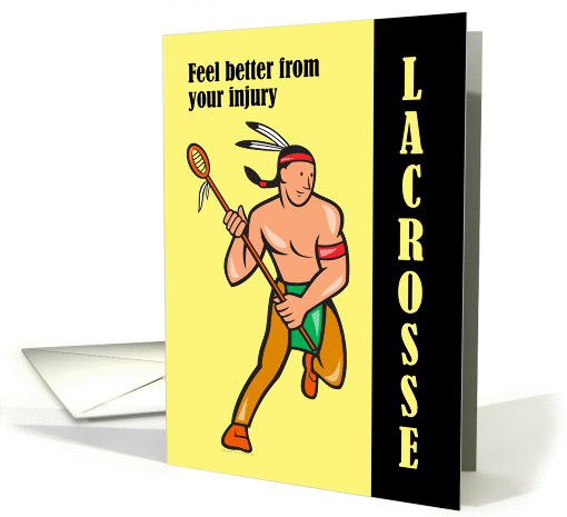 Get Well, Lacrosse American Indian Player card (1368704)